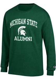Champion Michigan State Spartans Green Alumni Long Sleeve T Shirt