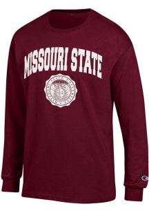 Champion Missouri State Bears Maroon Official Seal Long Sleeve T Shirt