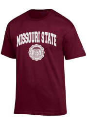 Champion Missouri State Bears Maroon Official Seal Short Sleeve T Shirt