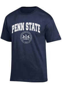 Champion Penn State Nittany Lions Navy Blue Official Seal Short Sleeve T Shirt