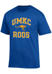 Champion UMKC Roos Blue Number One Short Sleeve T Shirt