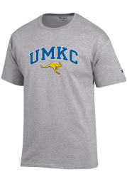 Champion UMKC Roos Grey Arch Mascot Short Sleeve T Shirt