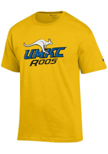 Champion UMKC Roos Gold Primary Short Sleeve T Shirt