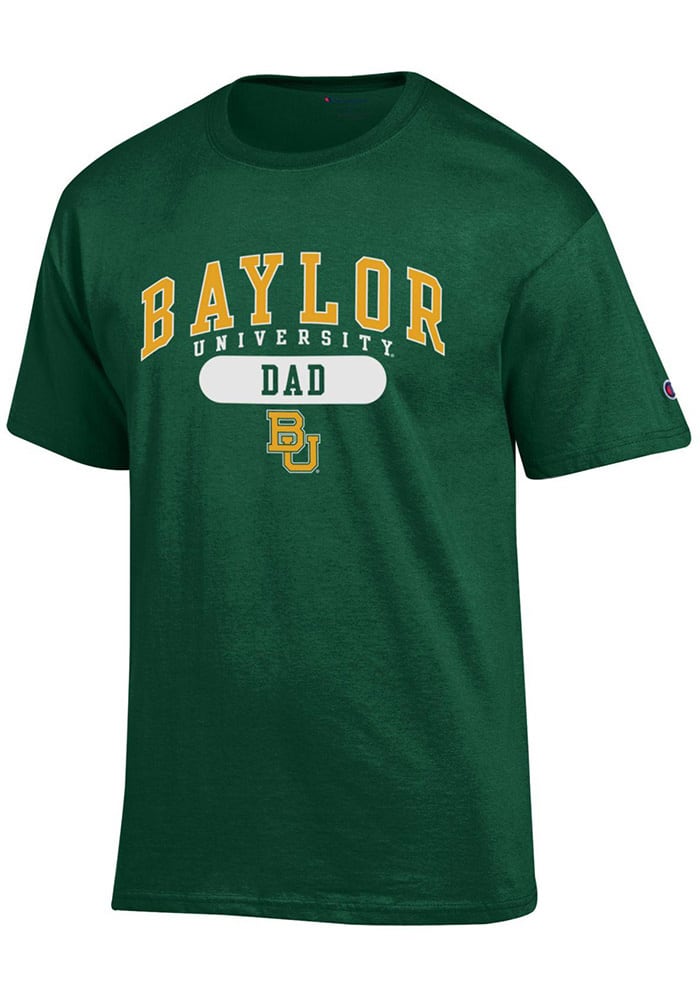 Champion Baylor Bears Green Dad Short Sleeve T Shirt