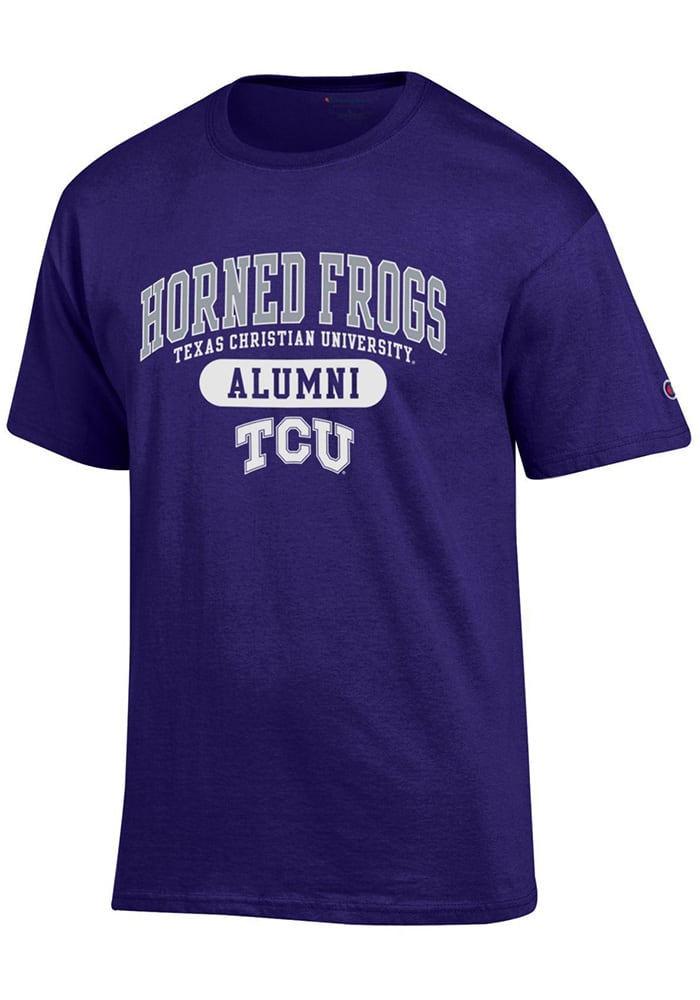 Champion TCU Horned Frogs Purple Alumni Short Sleeve T Shirt