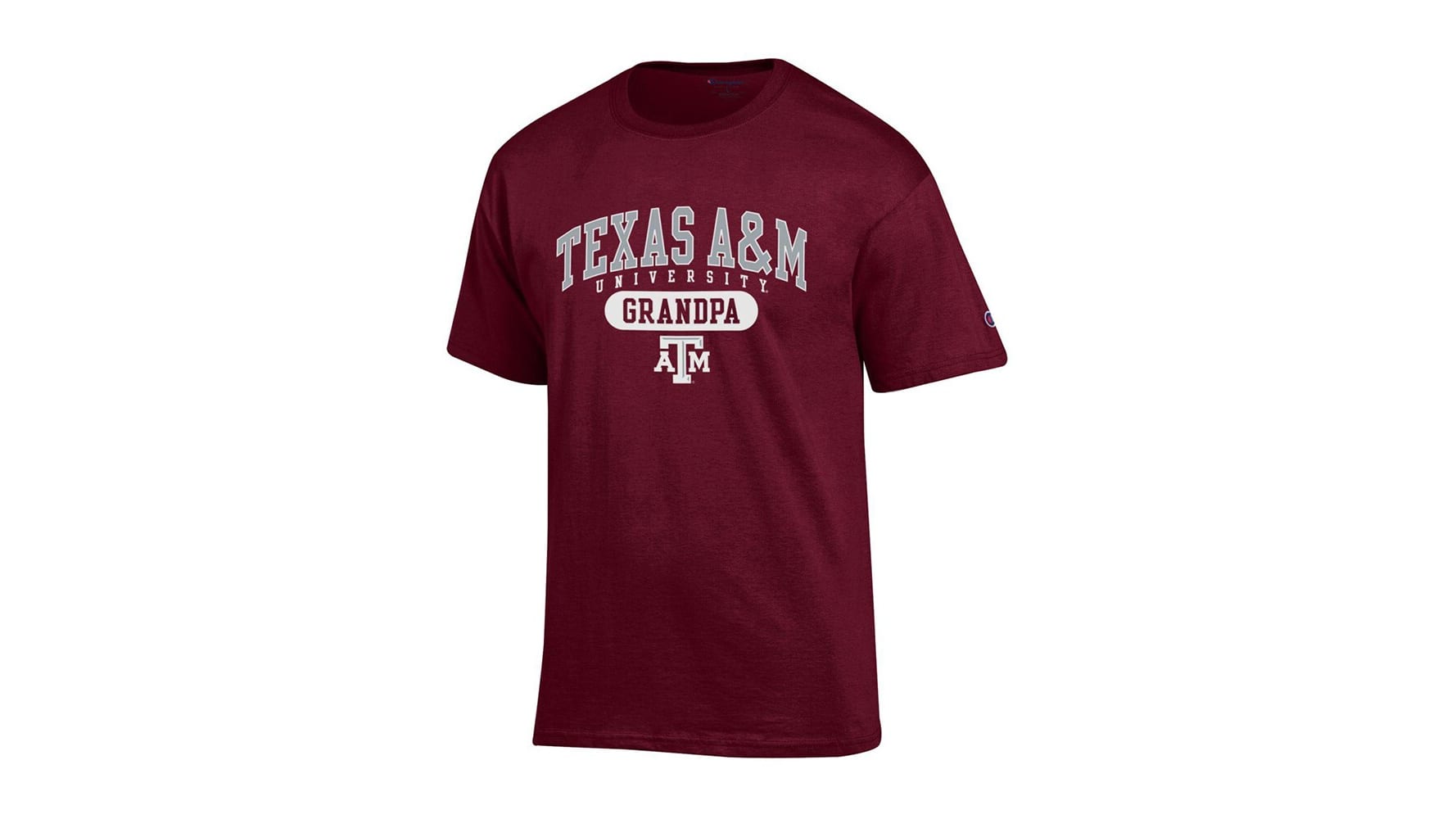 Texas A&M Skyline Grandpa T-Shirt L / GDH100 Maroon