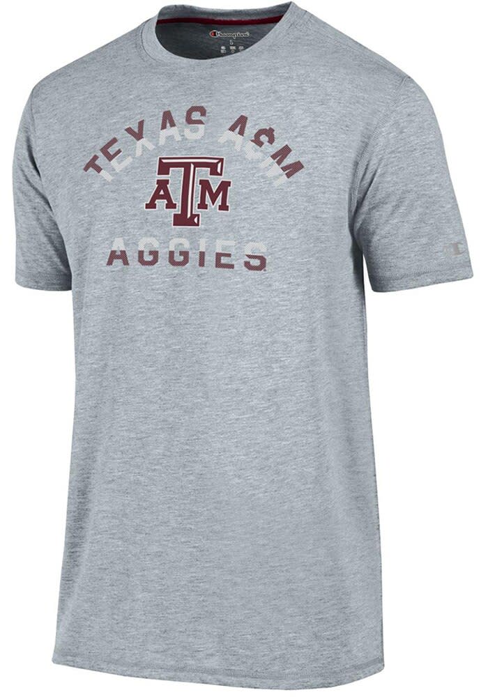 トップス VTG Champion TEXAS A&M JOGGER T-SHIRT vtg 90s TEXAS A&M AGGIES ATHLETIC EXCELLENCE T-Shirt LARGE