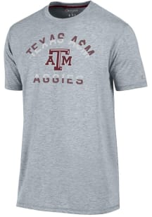 Champion Texas A&amp;M Aggies Grey Touchback Short Sleeve T Shirt