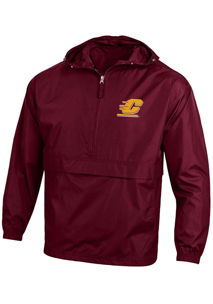 Champion Central Michigan Chippewas Mens Maroon Primary Light Weight Jacket