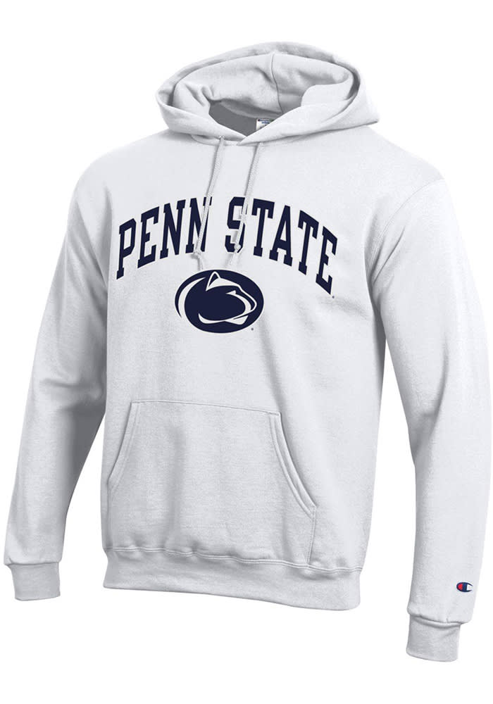 Champion Penn State Nittany Lions Arch Mascot Hoodie - White