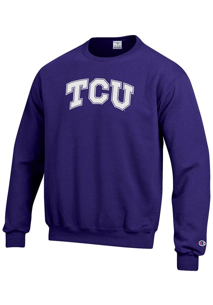 Champion TCU Horned Frogs Arch Sweatshirt - Purple
