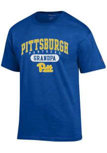 Champion Pitt Panthers Blue Grandpa Short Sleeve T Shirt