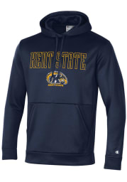 Champion Kent State Golden Flashes Mens Navy Blue Field Day Pullover Performance Hood