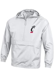 Champion Cincinnati Bearcats Mens White Logo Light Weight Jacket