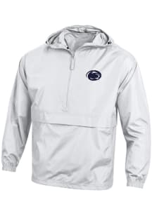 Mens Penn State Nittany Lions White Champion Logo Light Weight Jacket