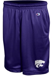 Champion K-State Wildcats Mens Purple Mesh Shorts