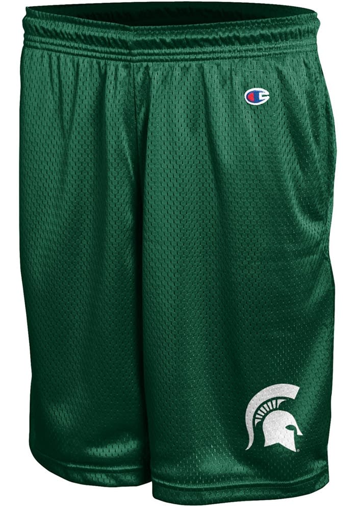 Champion green best sale mesh shorts