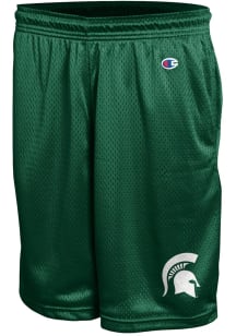 Champion Michigan State Spartans Mens Green Mesh Shorts