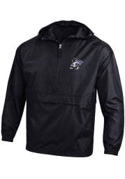 Champion K-State Wildcats Mens Black Willie Logo Packable Light Weight Jacket