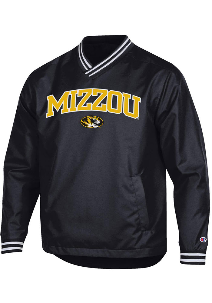 Champion Missouri Tigers Mens Black Super Fan Scout Pullover Jackets