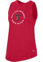 Champion Texas Tech Red Raiders Womens Red University 2.0 Tank Top