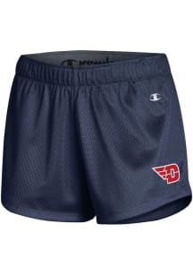 Champion Dayton Flyers Womens Navy Blue Mesh Shorts