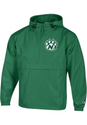 Champion Northwest Missouri State Bearcats Mens Green Packable Light Weight Jacket