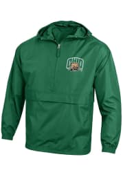 Champion Ohio Bobcats Mens Green Packable Light Weight Jacket