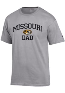 Champion Missouri Tigers Grey Dad Graphic Short Sleeve T Shirt