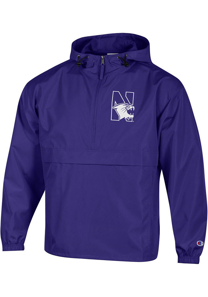 Champion Northwestern Wildcats Mens PURPLE Packable Light Weight
