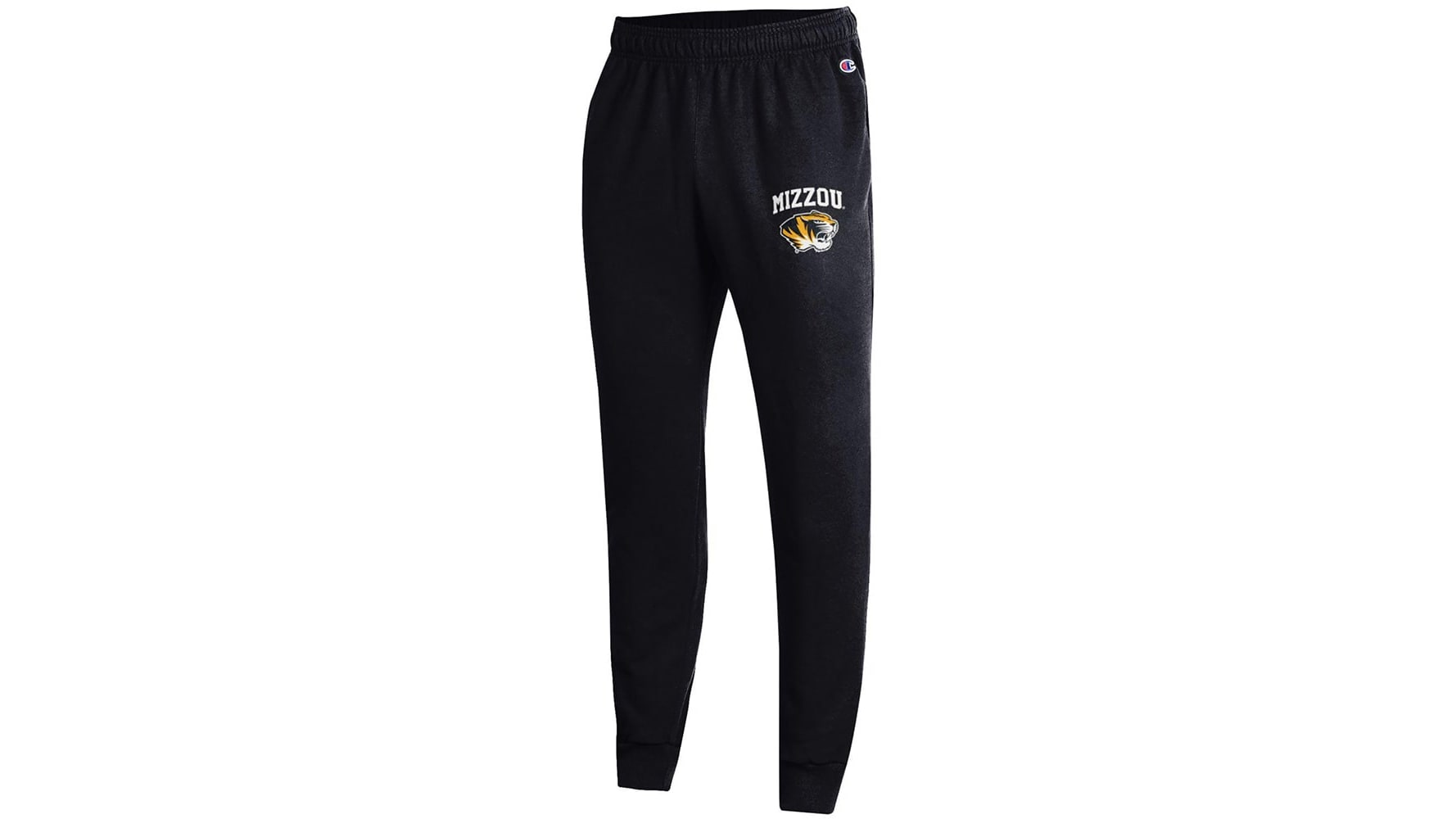 Mizzou Block M Banded Bottom Black Sweatpants Adult Medium Black