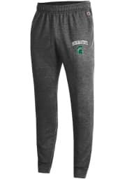 Champion Michigan State Spartans Mens Charcoal Powerblend Jogger Sweatpants