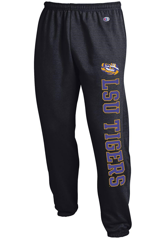 Mitchell & Ness Men's LSU Tigers Jumbotron Shorts, Purple/Gold, Size: XXL, Polyester/Elastic