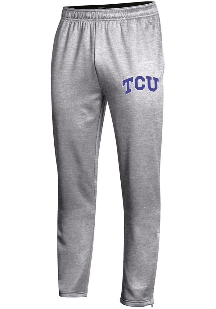 Champion TCU Horned Frogs Mens Grey Field Day Fleece Pants