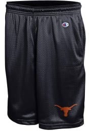Champion Texas Longhorns Mens Black Mesh Shorts