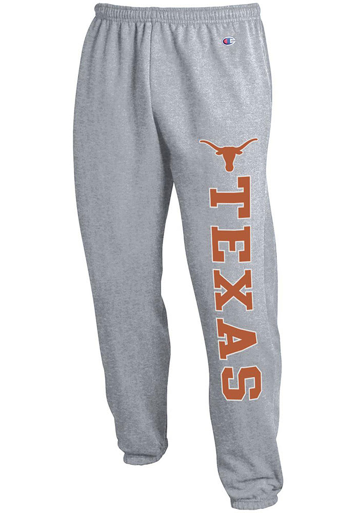 Texas Longhorns Champion Grey Banded Bottom Sweatpants