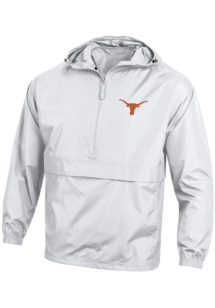 Champion Texas Longhorns Mens White Packable Light Weight Jacket