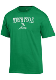 Champion North Texas Mean Green Womens Kelly Green Mom Short Sleeve T-Shirt