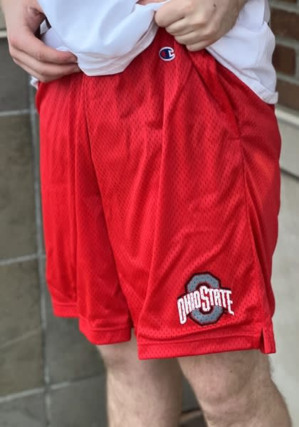 Champion Ohio State Buckeyes Mens Primary Mesh Shorts