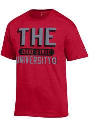 Champion Ohio State Buckeyes Red The Ohio State Short Sleeve T Shirt