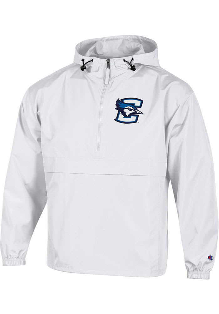 Champion Creighton Bluejays Mens White Packable Light Weight Jacket