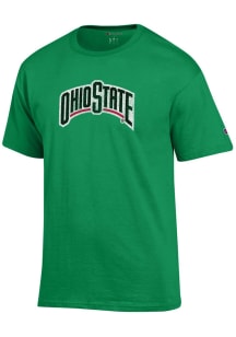 Champion Ohio State Buckeyes Green St Patricks Short Sleeve T Shirt