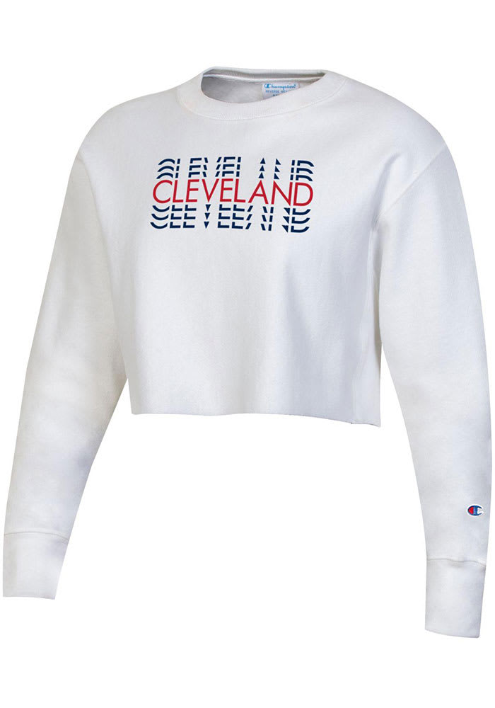 Cleveland Womens Terracotta Wordmark Unisex Long Sleeve Crew