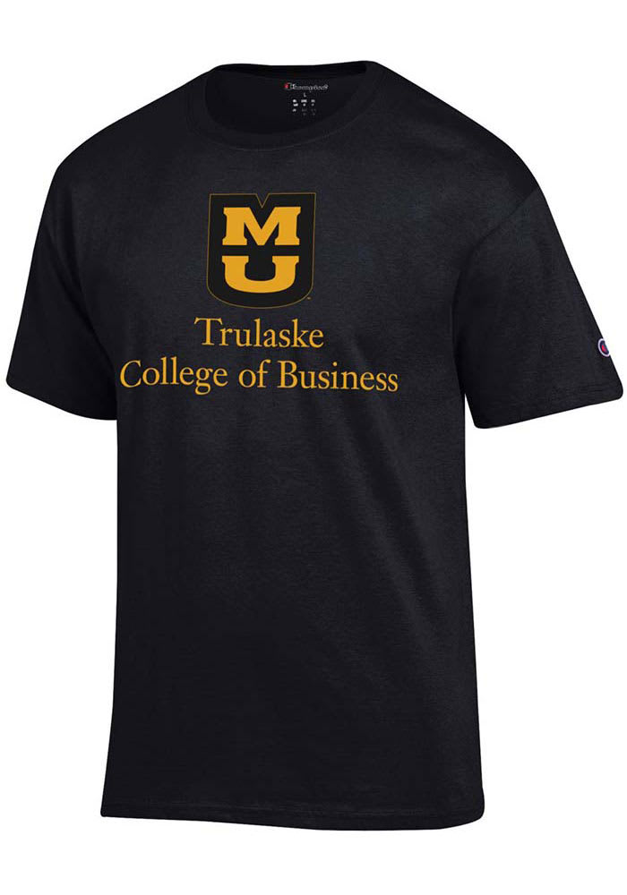 Champion Missouri Tigers Black School of Business Short Sleeve T Shirt