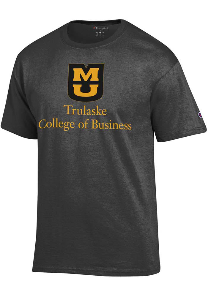 Champion Missouri Tigers Grey School of Business Short Sleeve T Shirt