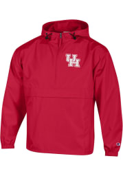 Champion Houston Cougars Mens Red Packable Light Weight Jacket