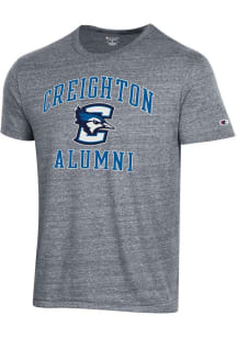 Champion Creighton Bluejays Grey Alumni Short Sleeve Fashion T Shirt