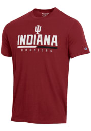 Champion Indiana Hoosiers Crimson Stadium Short Sleeve T Shirt