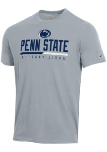 Champion Penn State Nittany Lions Grey Stadium Short Sleeve T Shirt