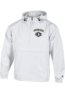 Champion Central Oklahoma Bronchos Mens White Packable Light Weight Jacket